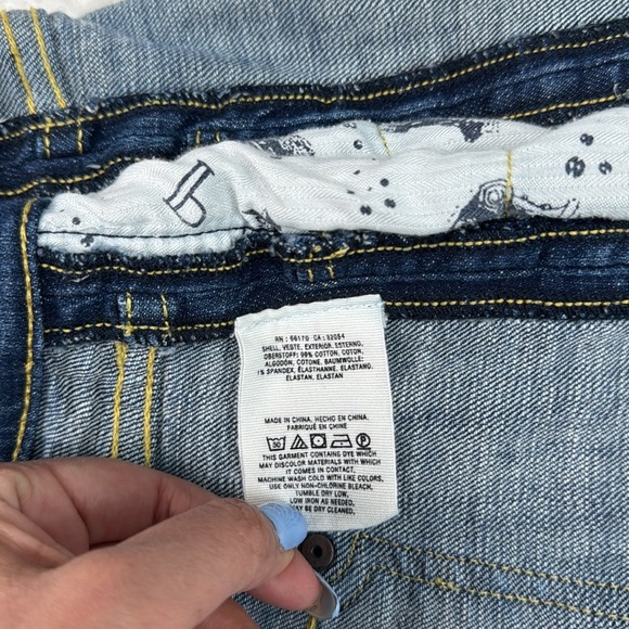 PILCRO MID RISE SLIM BOYFRIEND DENIM SHORTS - Picture 8 of 8